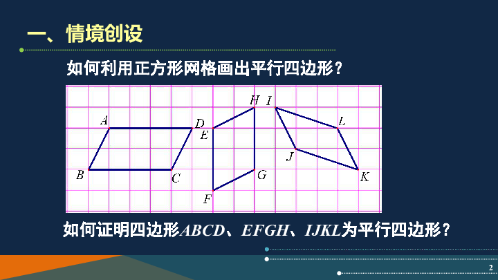 苏科版数学八下 9.3 平行四边形（第2课时） 课件（17张）