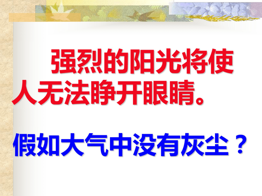 《假如没有灰尘》课件  (共22张PPT)