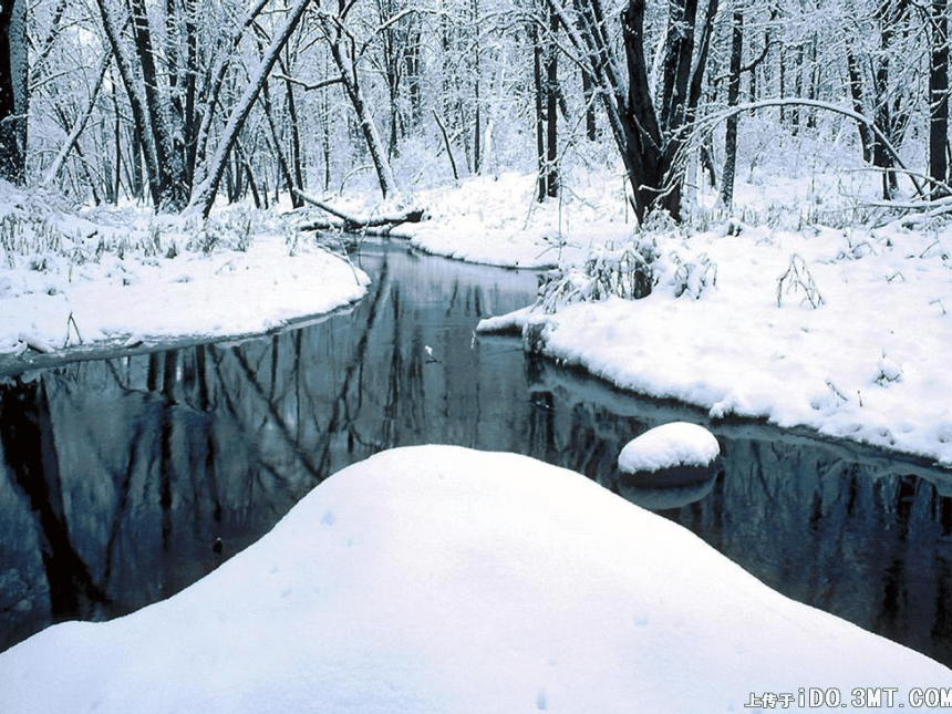 《松坊溪的冬天》课件