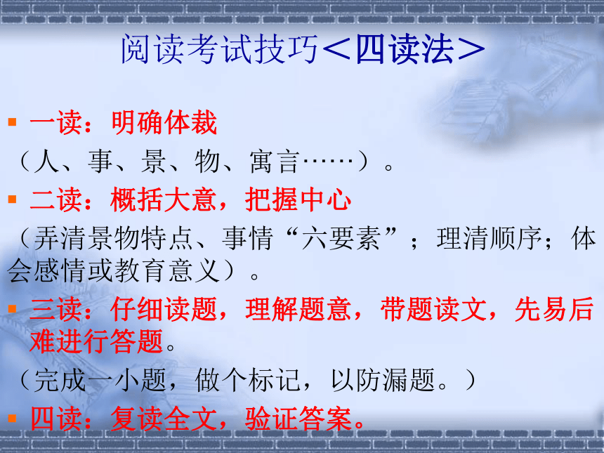 四年级下册语文课件-课外阅读篇 全国通用 (共14张PPT)