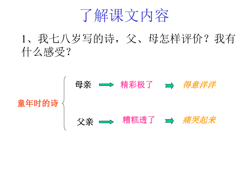 《精彩极了和糟糕透了》课件