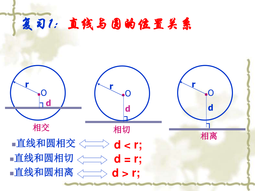 5.7 切线长定理  课件（19张PPT）