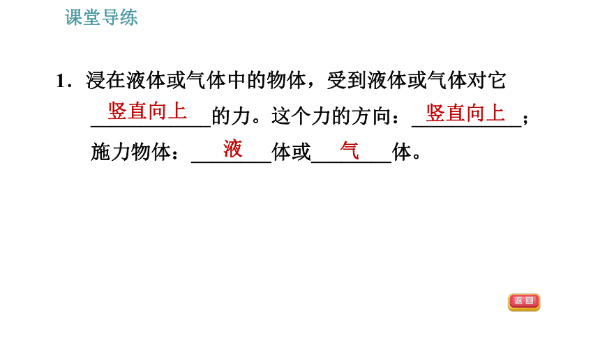 人教版八年级下册物理习题课件 第10章 10.1  浮  力（36张）