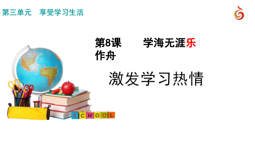 七年级上册8.1 激发学习热情 课件