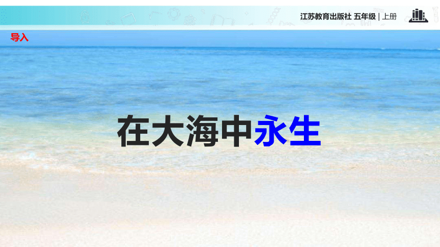 在大海中永生  课件(共25张PPT)