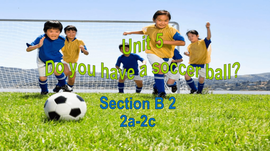 Unit 5 Do You Have A Soccer Ball Section B 2a-2c 课件(共25张PPT)-21世纪教育网