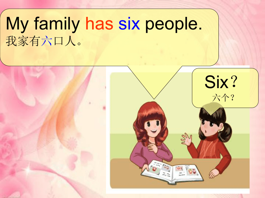 Unit 6 Meet my family! PB Let’s learn课件