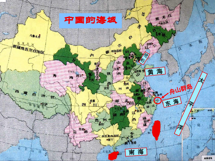 中国边境邻国地图图片