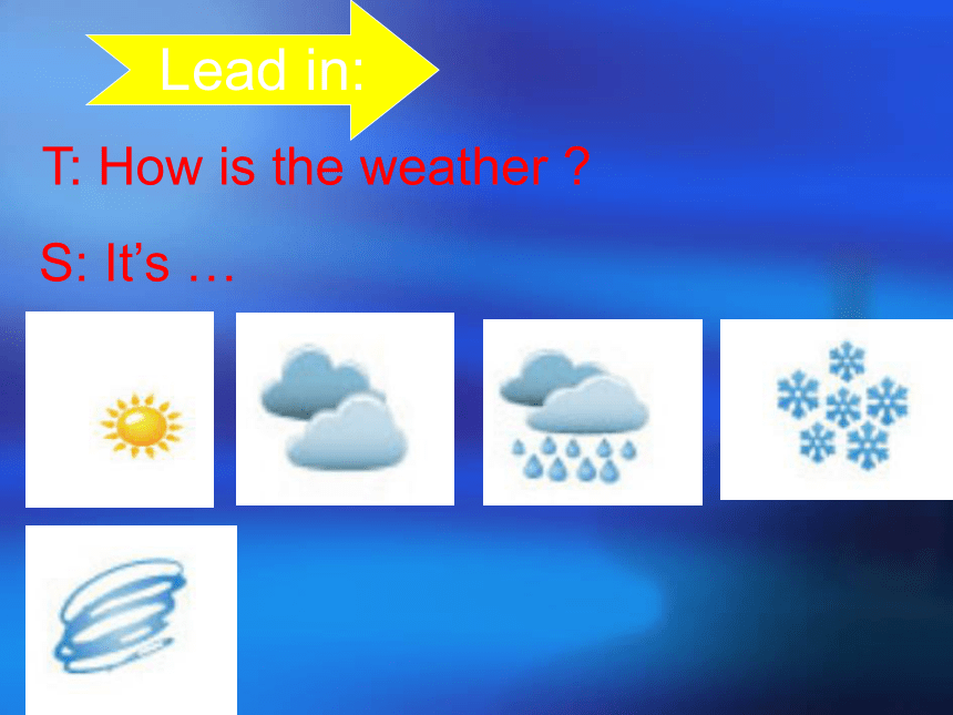 Unit 1 Spring Is Coming  Lesson 1 How's the weather?课件