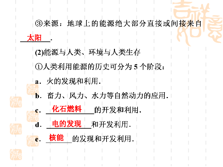 61能源环境与人类生存课件