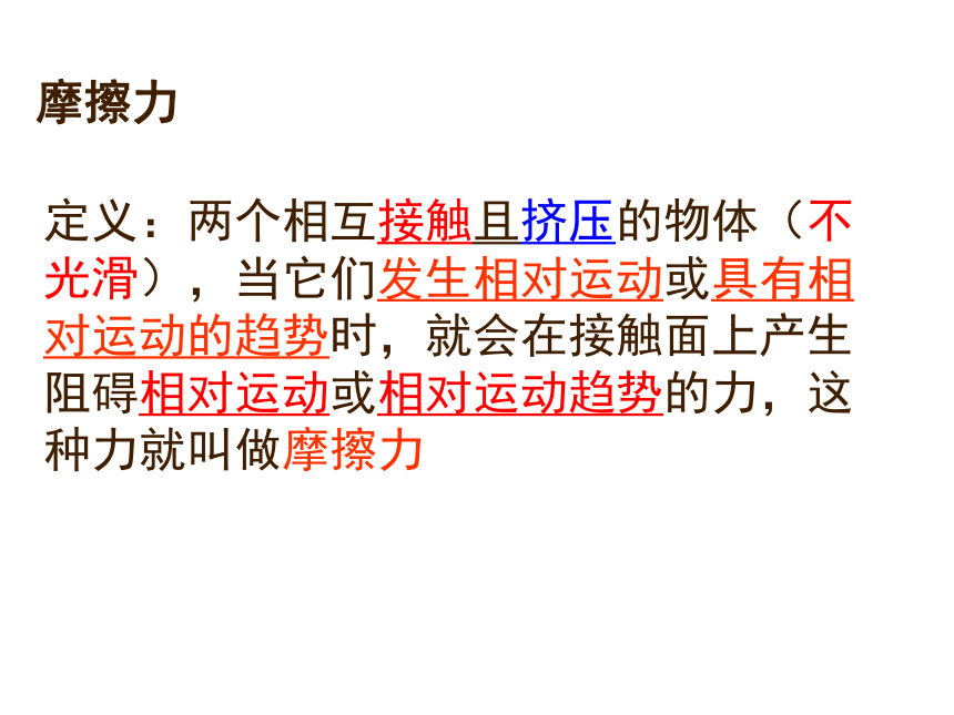 人教版高一物理必修13.3摩擦力课件（34张ppt）