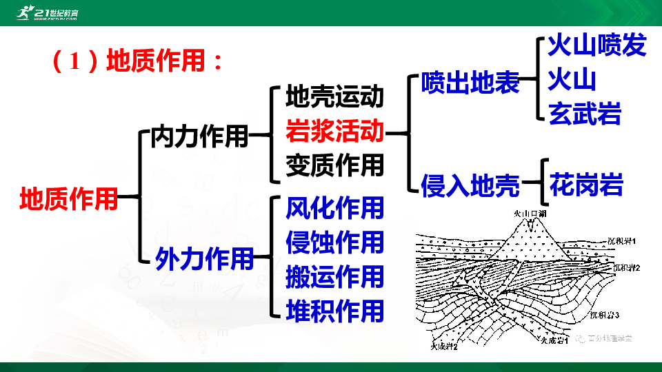 【高考一轮复习】地理-地质作用 课件