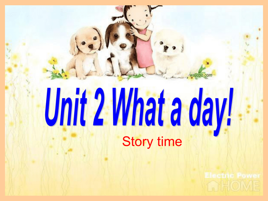 Unit 2 What a day! 课件