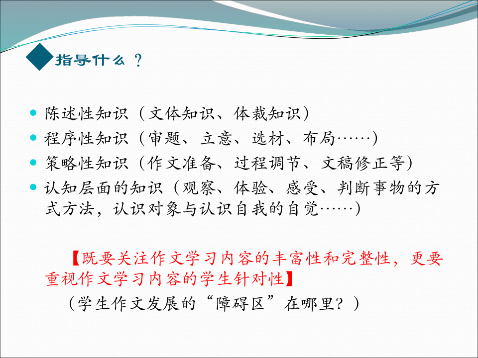 如何提升作文指导课的效益课件（共24张幻灯片）