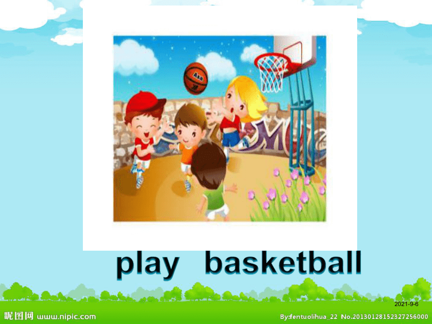 Unit 4 I can play basketball（Story time）课件 (共21张PPT）