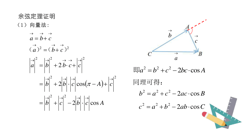 第五讲平面向量与正余弦定理课件20202021学年高一下学期数学人教a版