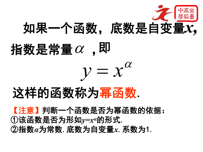 高中数学人教A版必修一第二章《2.3 幂函数》课件（27张PPT）