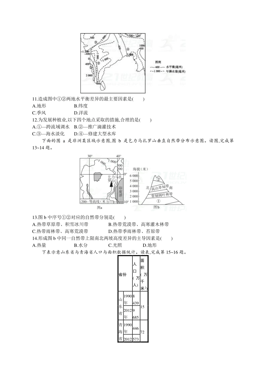 2018届浙江高考地理（选考2）仿真模拟卷（五）含解析