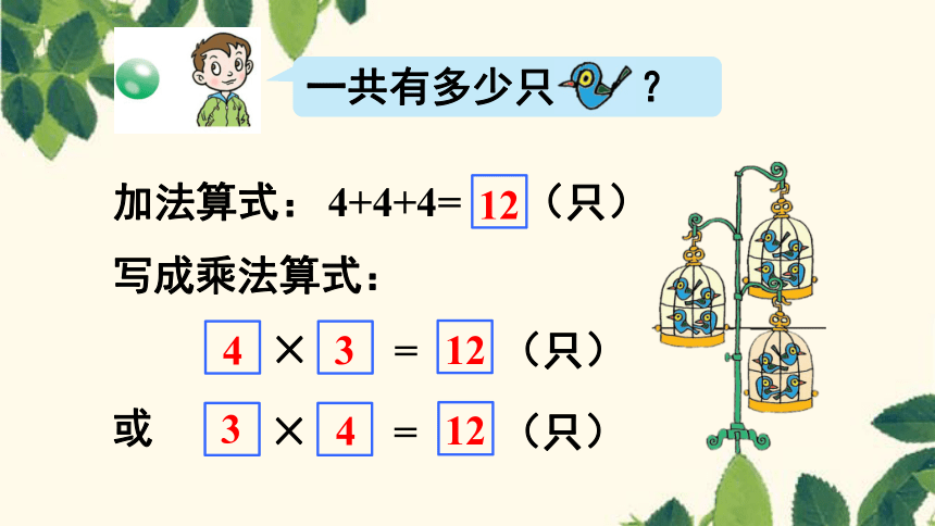 数学二年级上青岛版六三制2乘法的初步认识和读写法  (共24张)