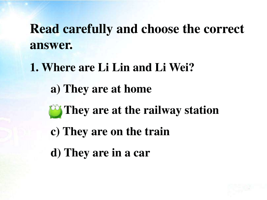 外研新九下Module 1 Travel Unit 2 It’s a long story.课件