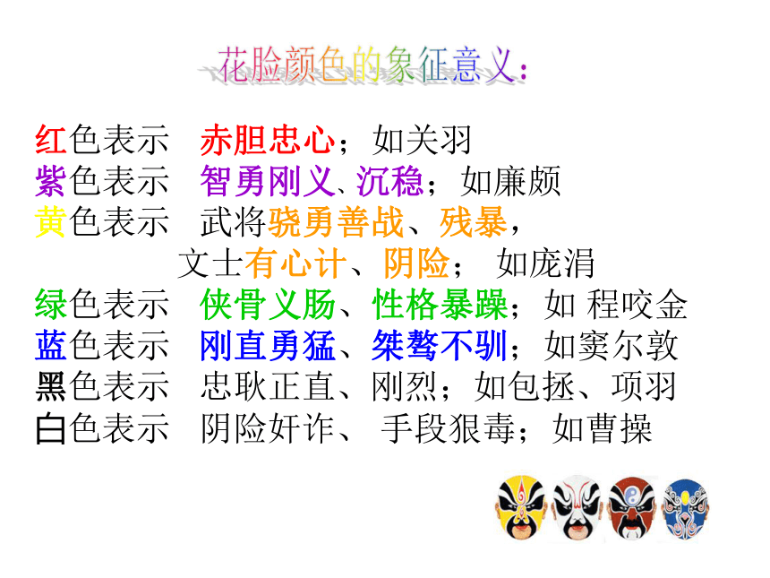 《花脸》ppt课件