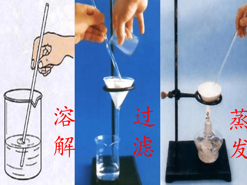 人教版五四制九年级全一册化学实验活动5粗盐中难溶性杂质的去除课件