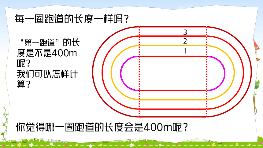 20212022学年人教版六年级数学上册确定起跑线课件19张ppt