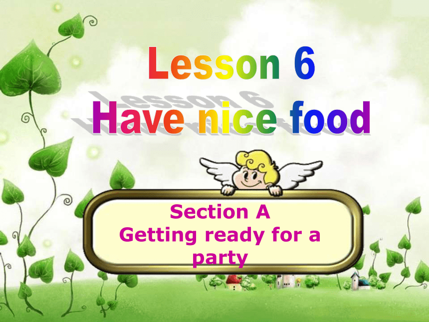 牛津译林版预备课程Lesson 6 Have nice food period1课件