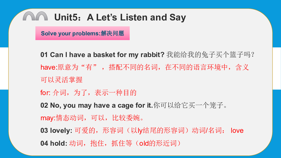 Unit5 Can I have a pet 课件(共26张PPT)