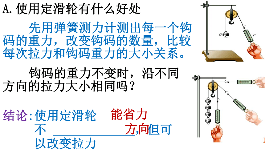 上面兩公式中的拉力f等於吊起動滑輪的每條繩子承受的力;(忽略動滑輪