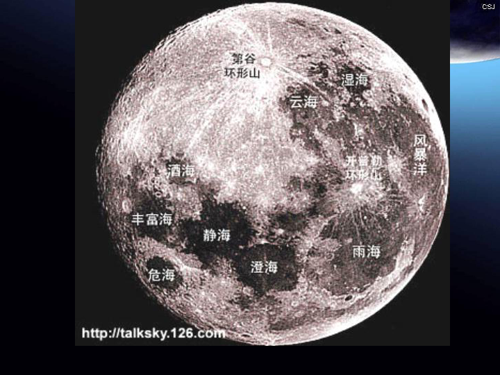 月球结构剖面图图片