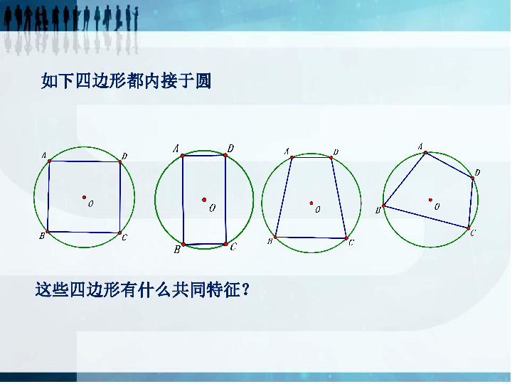 选修4-1第二讲 直线与圆的位置关系 圆内接四边形的性质与判定定理 课件22张PPT