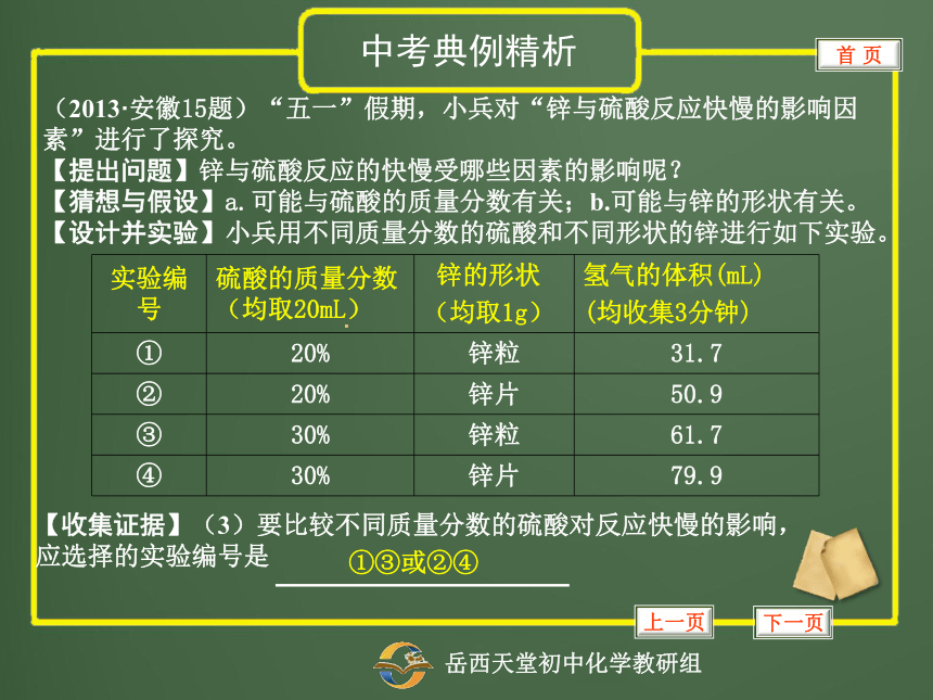 2014年中考化学专题复习课件：“科学探究”类试题（含附加题）的解题方法与指导（17张ppt）