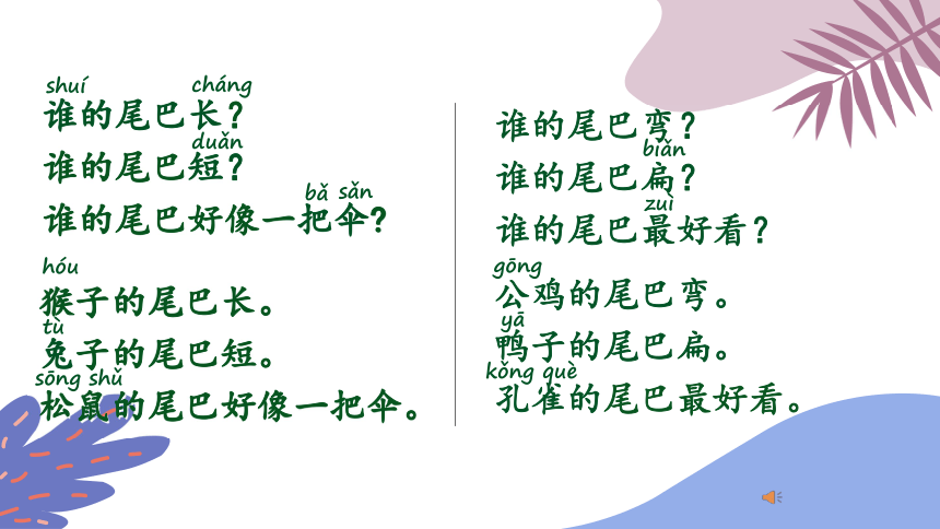 比尾巴 课件 (共16张ppt)