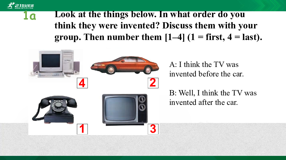Unit 6 When was it invented? Section A (1a-2d) 课件