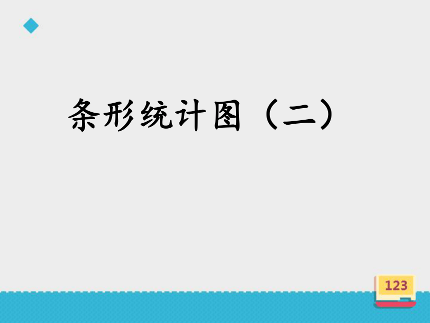 浙教版数学四年级上册条形统计图课件