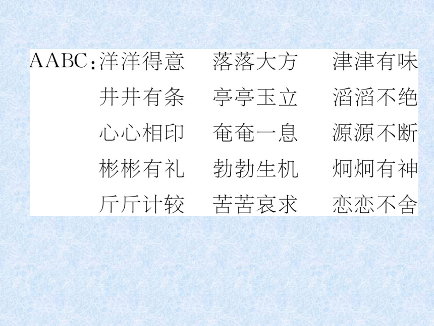 2018年小学语文总复习专题课件－结构特殊的词语