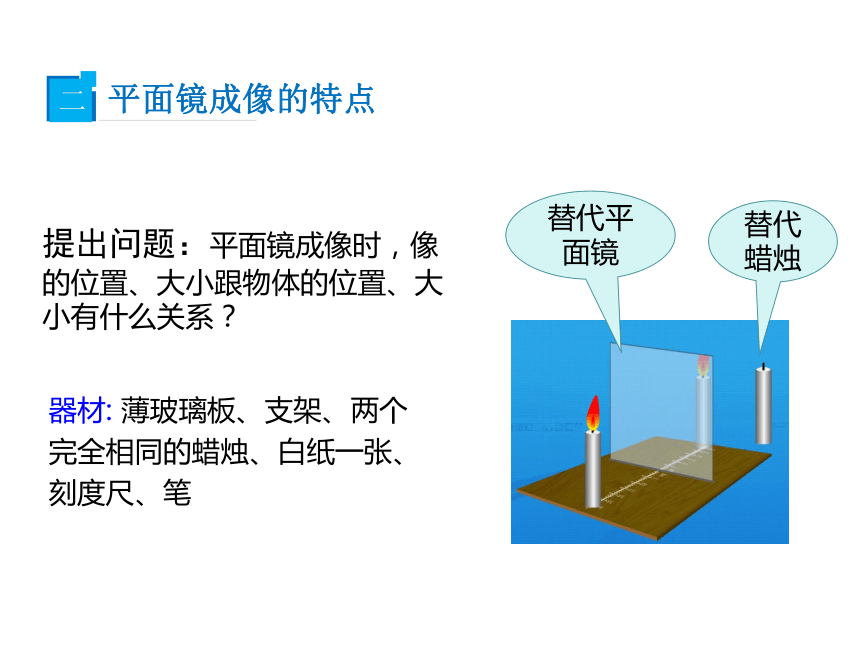 初中物理人教版八年级上册第四章《光现象》第3节  平面镜成像（共28张）