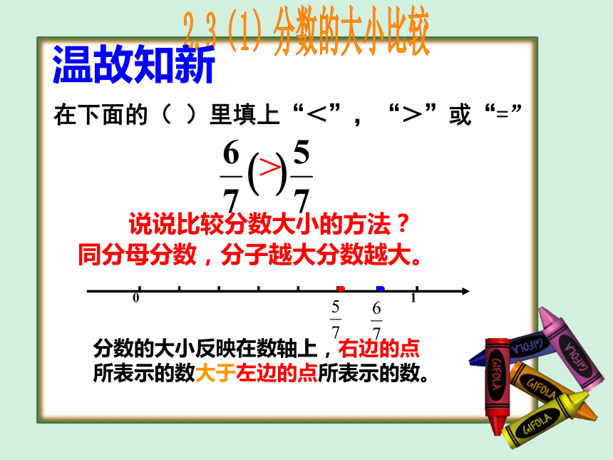 数学六年级上沪教版2.3分数的大小比较课件（16张）