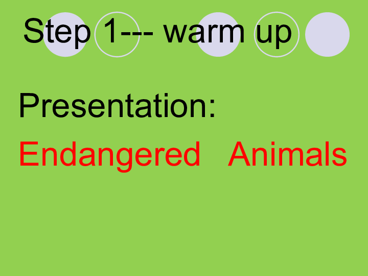 Module3 Animals Unit 5 Save the endangered animals writing 说写课课件 (共24张PPT)