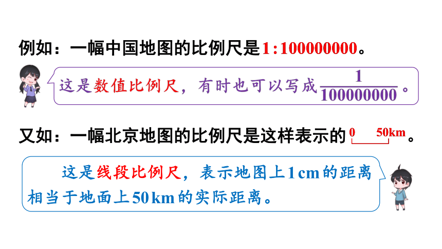 六年级下册数学课件4比例3比例的应用第1课时认识比例尺人教版共20张