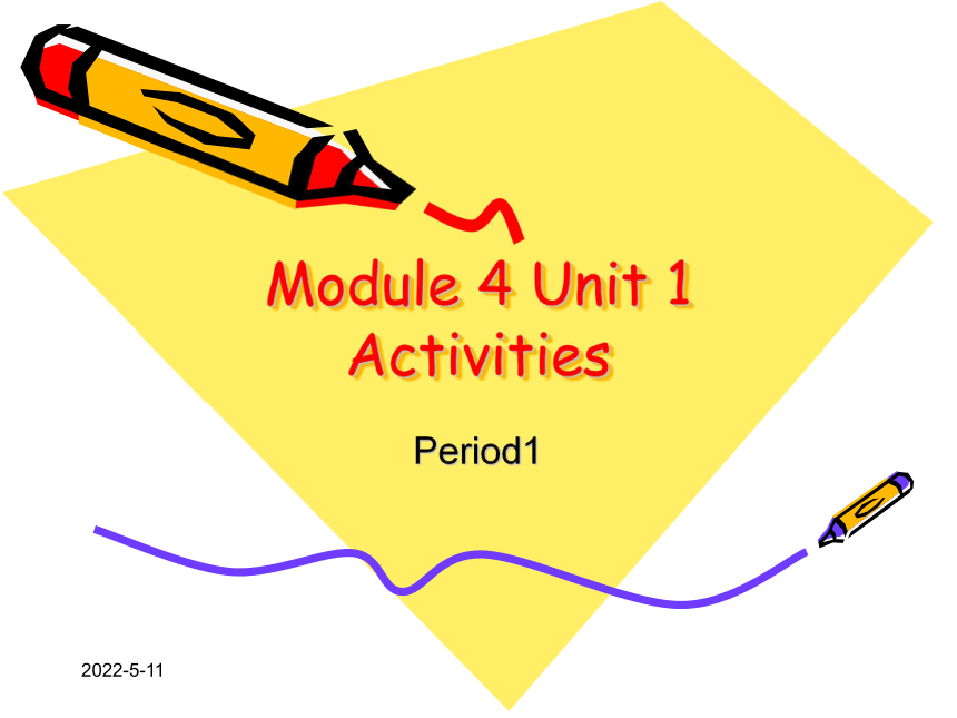 Unit 1 Activities 第一课时课件