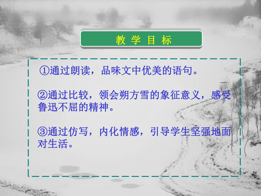 2016年春海南省儋州市白马井中学  人教版八年级下册第二单元的第一课《雪》教学课件（共17张PPT）