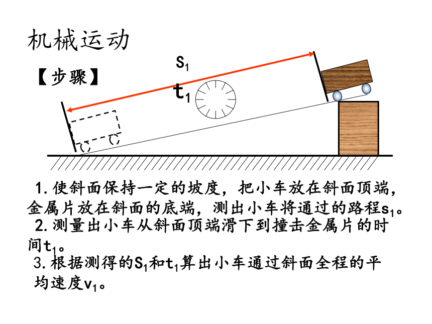 八年级上册物理人教版《1.4测量平均速度》 (55PPT)