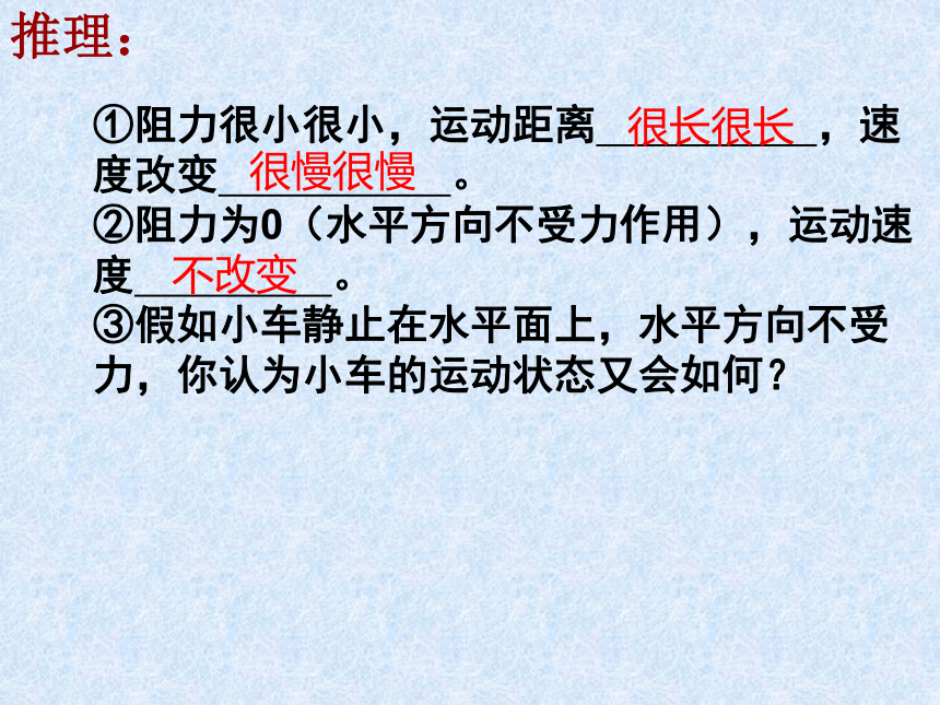 人教版物理八年级下册教学课件 8.1《牛顿第一定律》 （共32张PPT）