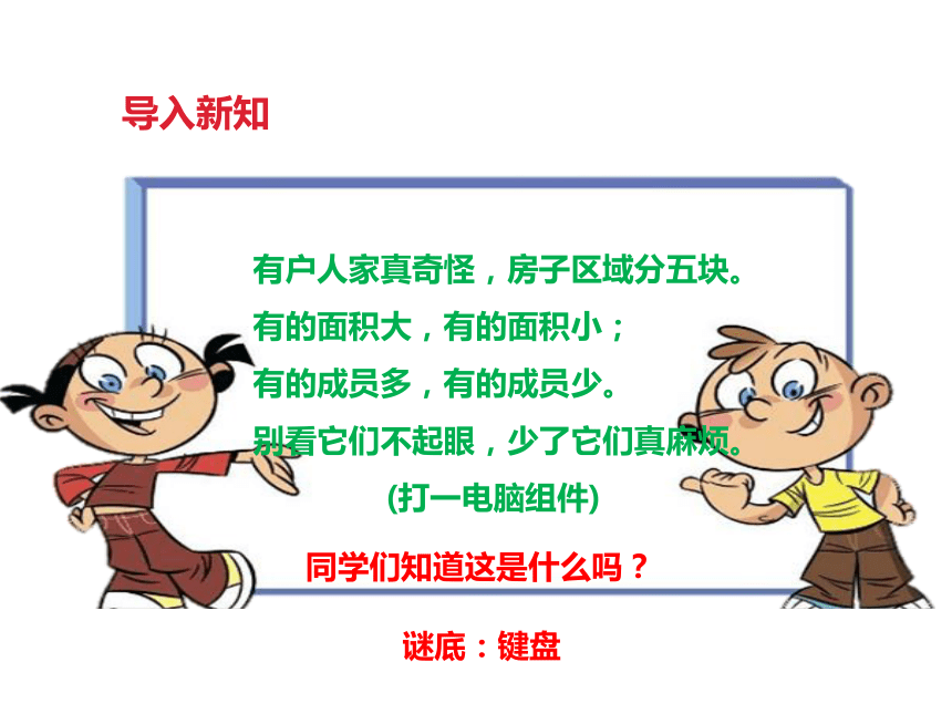 三年级下册信息技术课件-第一课 与键盘交朋友∣粤教版(共40张PPT)