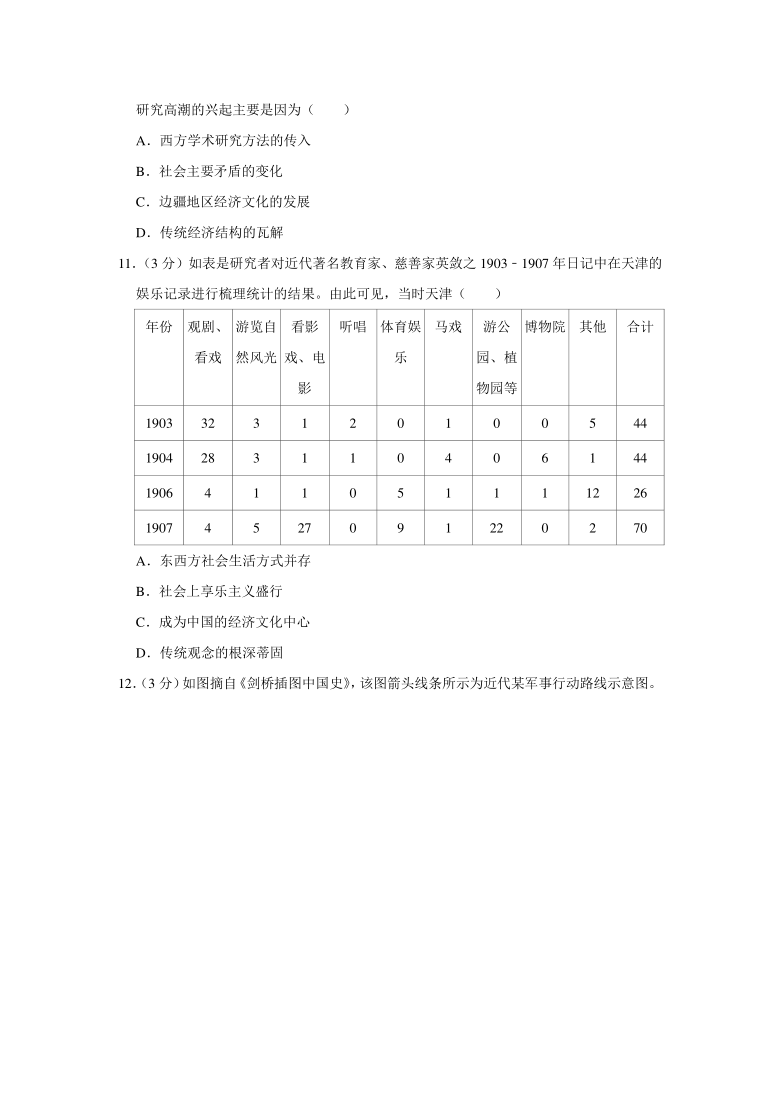 重庆市2020-2021学年高一（上）期末历史试卷（解析版）