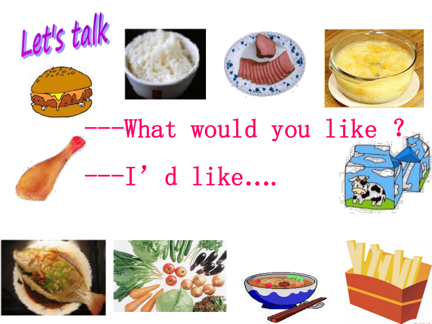 pep小学五年级上英语unit3 What’s Your Favourite Food? PartB课件