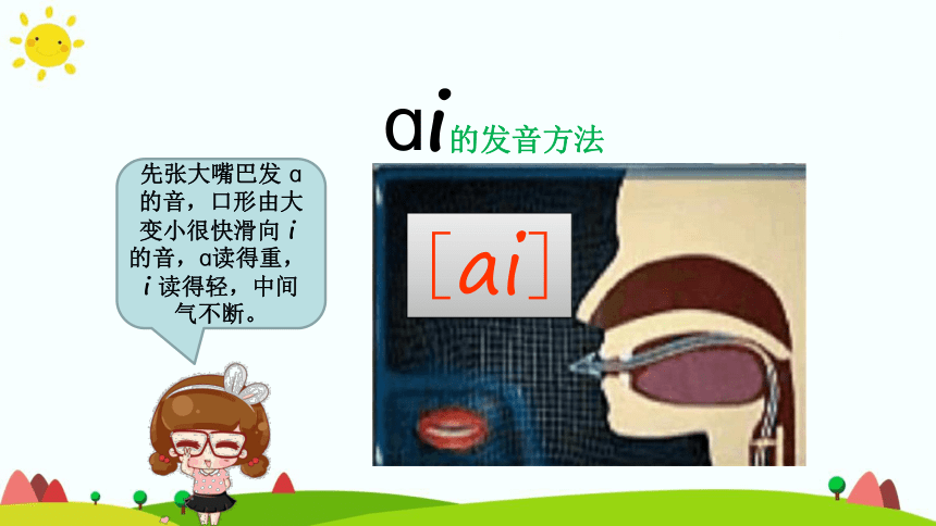 汉语拼音9复韵母aieiui的正确读音课件24张ppt