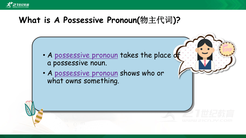 Possessive Pronouns   物主代词的用法课件（共17张PPT）